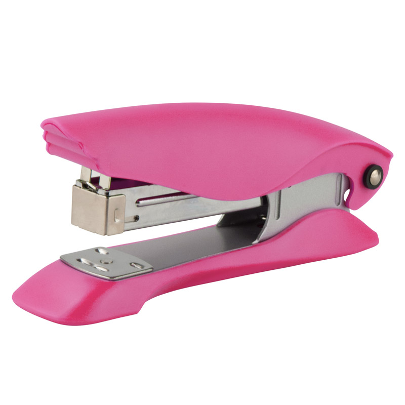 Степлер канцелярський №24/6 Axent Ultra 4805-10-A, пластиковий, 25 аркушів, рожевий